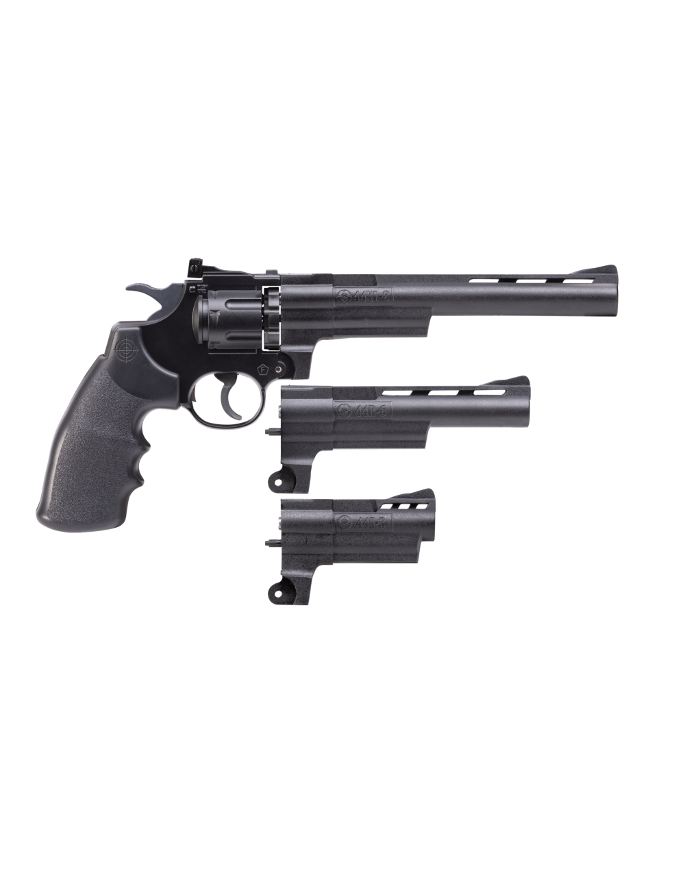 Revolver Schofield 6 Negro Full metal - 4,5 mm Co2 Balines 