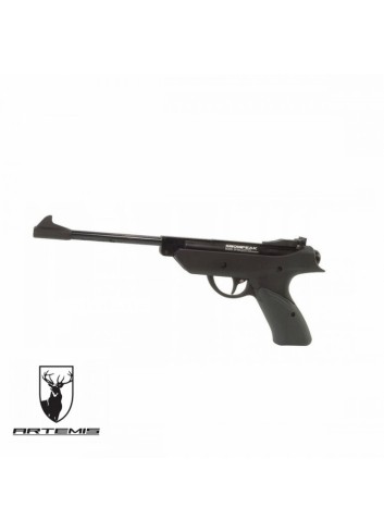 Pistola Zasdar S2 muelle grip madera cal. 4,5 mm Balines 